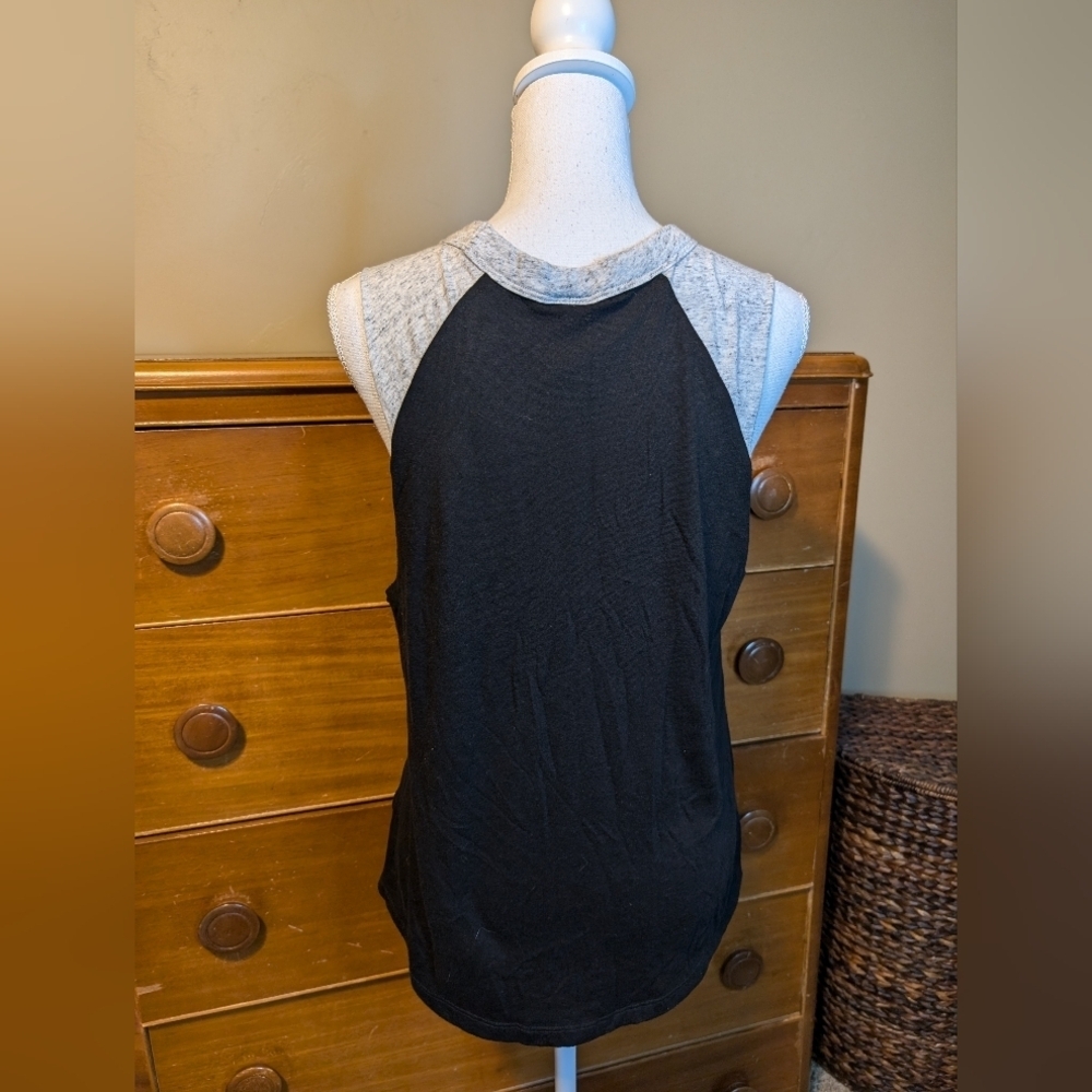 PINK By Victoria's Secret SEQUIN Silver BLING TANK TOP - Picture 7 of 11
